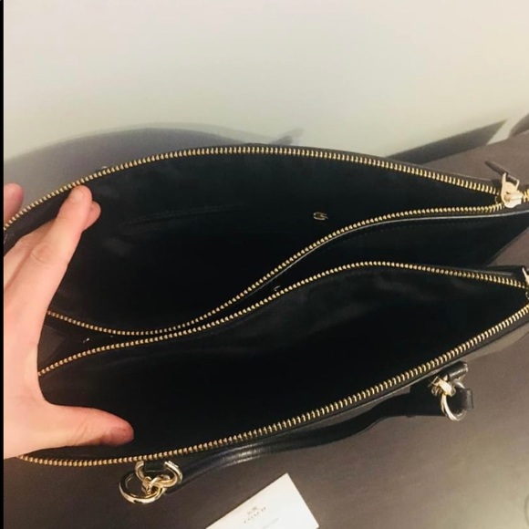 Coach bag- Carryall Christie black Leather - Picture 6 of 8